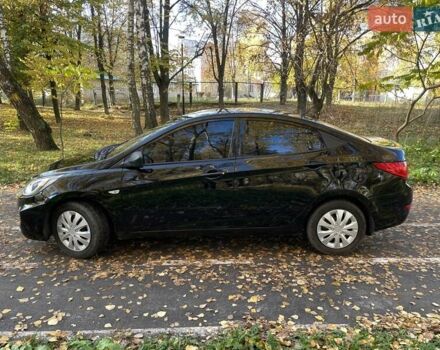 Хендай Акцент 2013 в Чернигове на Automoto.ua Черный Хендай Акцент, объемом двигателя 1.4 л и пробегом 221 тыс. км за 5900 $, фото 9 на Automoto.ua