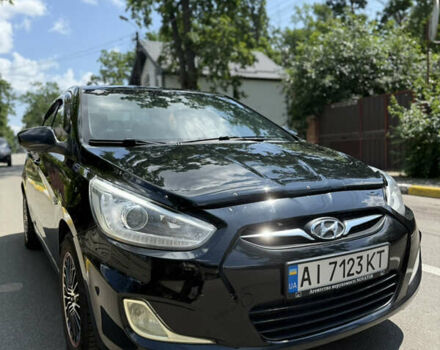 Чорний Хендай Акцент, об'ємом двигуна 1.4 л та пробігом 189 тис. км за 8000 $, фото 1 на Automoto.ua
