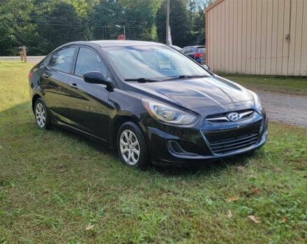 Черный Хендай Акцент, объемом двигателя 1.6 л и пробегом 81 тыс. км за 5500 $, фото 2 на Automoto.ua