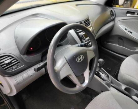 Черный Хендай Акцент, объемом двигателя 1.6 л и пробегом 81 тыс. км за 5500 $, фото 11 на Automoto.ua