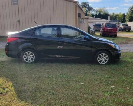 Черный Хендай Акцент, объемом двигателя 1.6 л и пробегом 81 тыс. км за 5500 $, фото 3 на Automoto.ua