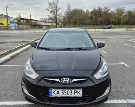 Черный Хендай Акцент, объемом двигателя 1.4 л и пробегом 177 тыс. км за 9200 $, фото 17 на Automoto.ua