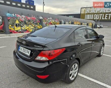 Черный Хендай Акцент, объемом двигателя 1.4 л и пробегом 177 тыс. км за 9200 $, фото 16 на Automoto.ua