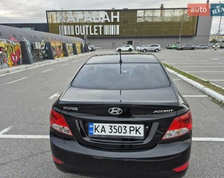 Черный Хендай Акцент, объемом двигателя 1.4 л и пробегом 177 тыс. км за 9200 $, фото 10 на Automoto.ua