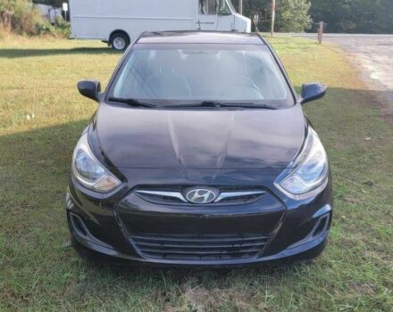 Черный Хендай Акцент, объемом двигателя 1.6 л и пробегом 81 тыс. км за 5500 $, фото 1 на Automoto.ua