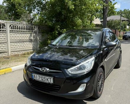 Чорний Хендай Акцент, об'ємом двигуна 1.4 л та пробігом 189 тис. км за 8000 $, фото 3 на Automoto.ua