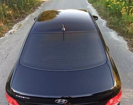 Черный Хендай Акцент, объемом двигателя 1.4 л и пробегом 101 тыс. км за 10900 $, фото 3 на Automoto.ua