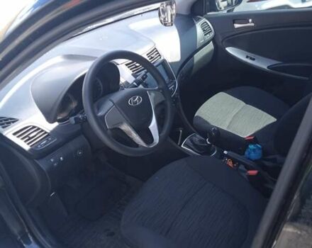 Черный Хендай Акцент, объемом двигателя 1.4 л и пробегом 222 тыс. км за 7800 $, фото 13 на Automoto.ua