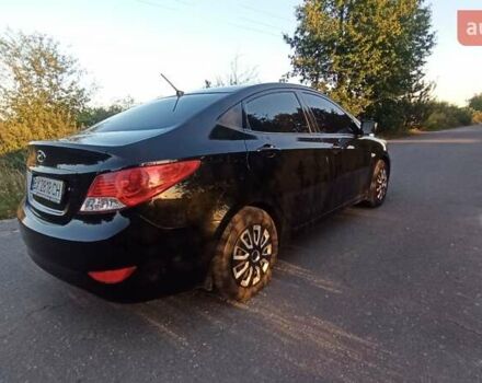 Черный Хендай Акцент, объемом двигателя 1.4 л и пробегом 101 тыс. км за 10900 $, фото 7 на Automoto.ua