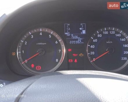 Черный Хендай Акцент, объемом двигателя 1.4 л и пробегом 222 тыс. км за 7800 $, фото 11 на Automoto.ua