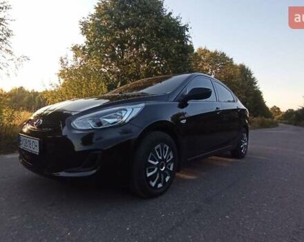 Черный Хендай Акцент, объемом двигателя 1.4 л и пробегом 101 тыс. км за 10900 $, фото 4 на Automoto.ua