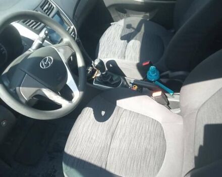 Черный Хендай Акцент, объемом двигателя 1.4 л и пробегом 222 тыс. км за 7800 $, фото 14 на Automoto.ua