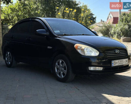 Чорний Хендай Акцент, об'ємом двигуна 1.4 л та пробігом 176 тис. км за 5300 $, фото 1 на Automoto.ua