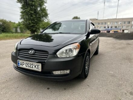 Хендай Акцент 2007 у Запоріжжя на Automoto.ua Чорний Хендай Акцент, об'ємом двигуна 1.4 л та пробігом 255 тис. км за 4300 $, фото 1 на Automoto.ua