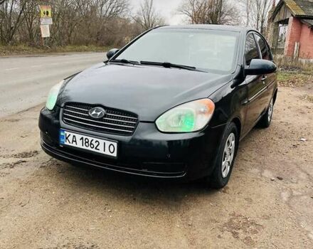 Чорний Хендай Акцент, об'ємом двигуна 1.4 л та пробігом 225 тис. км за 3899 $, фото 1 на Automoto.ua