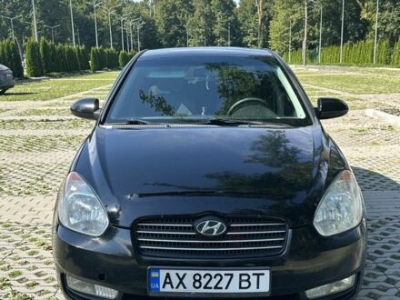 Чорний Хендай Акцент, об'ємом двигуна 1.6 л та пробігом 243 тис. км за 5300 $, фото 1 на Automoto.ua