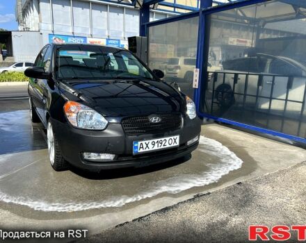Чорний Хендай Акцент, об'ємом двигуна 1.4 л та пробігом 212 тис. км за 5200 $, фото 1 на Automoto.ua