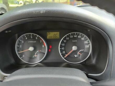 Черный Хендай Акцент, объемом двигателя 1.6 л и пробегом 215 тыс. км за 5200 $, фото 1 на Automoto.ua