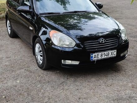 Хендай Акцент 2008 в Днепре (Днепропетровске) на Automoto.ua Черный Хендай Акцент, объемом двигателя 1.6 л и пробегом 188 тыс. км за 5700 $, фото 1 на Automoto.ua