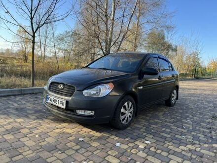 Черный Хендай Акцент, объемом двигателя 0 л и пробегом 140 тыс. км за 3700 $, фото 1 на Automoto.ua