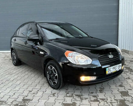 Чорний Хендай Акцент, об'ємом двигуна 1.4 л та пробігом 250 тис. км за 4800 $, фото 1 на Automoto.ua