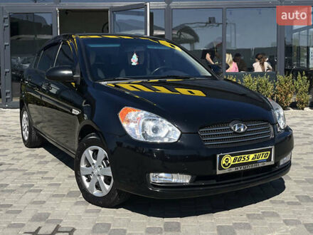 Хендай Акцент 2009 в Мукачеве на Automoto.ua Черный Хендай Акцент, объемом двигателя 1.4 л и пробегом 340 тыс. км за 5900 $, фото 1 на Automoto.ua