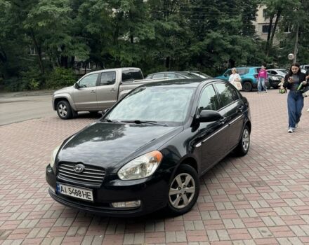 Чорний Хендай Акцент, об'ємом двигуна 1.4 л та пробігом 312 тис. км за 3700 $, фото 1 на Automoto.ua