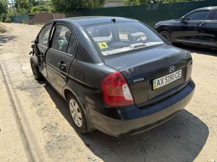 Хендай Акцент 2010 в Беляевке на Automoto.ua Черный Хендай Акцент, объемом двигателя 1.4 л и пробегом 120 тыс. км за 2300 $, фото 1 на Automoto.ua