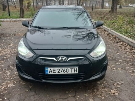 Черный Хендай Акцент, объемом двигателя 1.4 л и пробегом 180 тыс. км за 6800 $, фото 1 на Automoto.ua