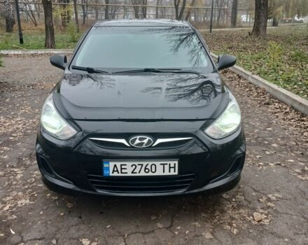 Черный Хендай Акцент, объемом двигателя 1.4 л и пробегом 180 тыс. км за 6800 $, фото 1 на Automoto.ua