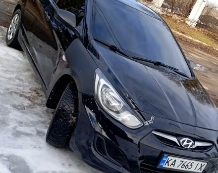 Чорний Хендай Акцент, об'ємом двигуна 1.4 л та пробігом 17500 тис. км за 4400 $, фото 1 на Automoto.ua