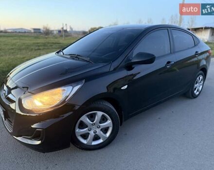 Хендай Акцент 2011 у Тернополі на Automoto.ua Чорний Хендай Акцент, об'ємом двигуна 1.4 л та пробігом 87 тис. км за 7250 $, фото 1 на Automoto.ua