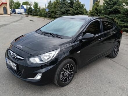 Хендай Акцент 2011 у Харкові на Automoto.ua Чорний Хендай Акцент, об'ємом двигуна 1.4 л та пробігом 177 тис. км за 7000 $, фото 1 на Automoto.ua
