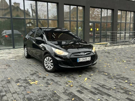 Хендай Акцент 2011 в Полтаве на Automoto.ua Черный Хендай Акцент, объемом двигателя 1.4 л и пробегом 186 тыс. км за 5999 $, фото 1 на Automoto.ua