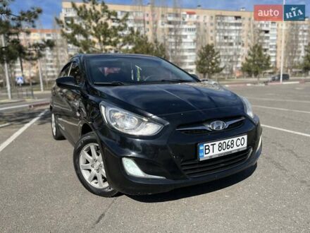 Чорний Хендай Акцент, об'ємом двигуна 1.6 л та пробігом 152 тис. км за 7500 $, фото 1 на Automoto.ua