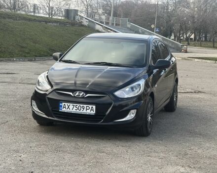 Чорний Хендай Акцент, об'ємом двигуна 1.4 л та пробігом 141 тис. км за 7500 $, фото 1 на Automoto.ua