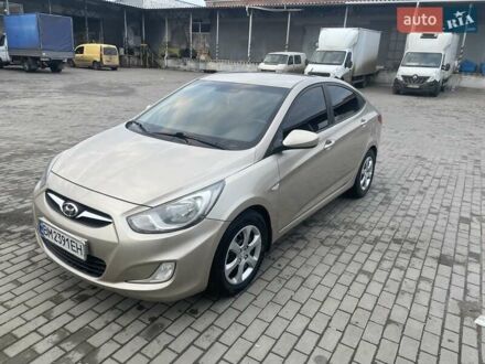 Черный Хендай Акцент, объемом двигателя 1.4 л и пробегом 209 тыс. км за 7500 $, фото 1 на Automoto.ua