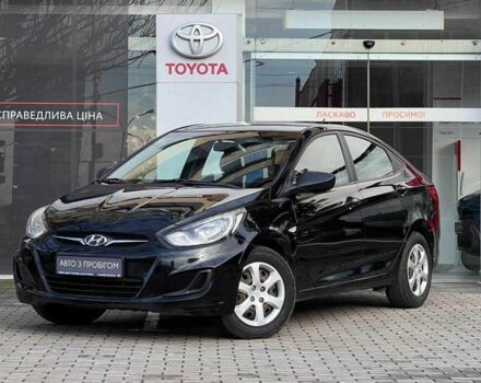 Черный Хендай Акцент, объемом двигателя 1.4 л и пробегом 231 тыс. км за 5453 $, фото 1 на Automoto.ua