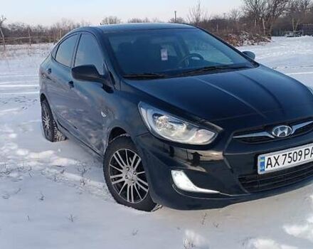 Чорний Хендай Акцент, об'ємом двигуна 1.4 л та пробігом 142 тис. км за 7500 $, фото 1 на Automoto.ua