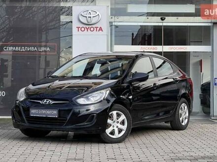 Черный Хендай Акцент, объемом двигателя 1.4 л и пробегом 231 тыс. км за 5443 $, фото 1 на Automoto.ua