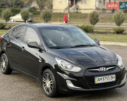 Чорний Хендай Акцент, об'ємом двигуна 1.4 л та пробігом 141 тис. км за 7650 $, фото 1 на Automoto.ua