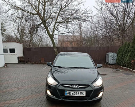 Чорний Хендай Акцент, об'ємом двигуна 1.4 л та пробігом 192 тис. км за 6800 $, фото 1 на Automoto.ua