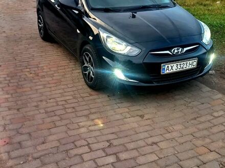 Чорний Хендай Акцент, об'ємом двигуна 1.4 л та пробігом 142 тис. км за 7400 $, фото 1 на Automoto.ua