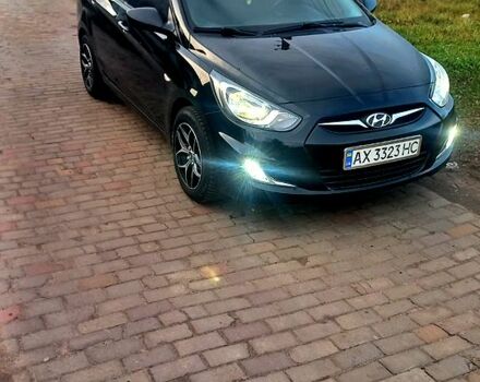 Чорний Хендай Акцент, об'ємом двигуна 1.4 л та пробігом 142 тис. км за 7400 $, фото 1 на Automoto.ua