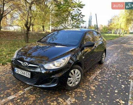 Хендай Акцент 2013 в Чернигове на Automoto.ua Черный Хендай Акцент, объемом двигателя 1.4 л и пробегом 221 тыс. км за 5900 $, фото 1 на Automoto.ua