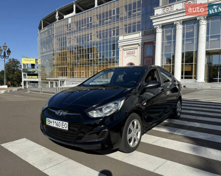 Чорний Хендай Акцент, об'ємом двигуна 1.4 л та пробігом 207 тис. км за 5700 $, фото 1 на Automoto.ua