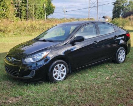 Черный Хендай Акцент, объемом двигателя 1.6 л и пробегом 81 тыс. км за 5500 $, фото 1 на Automoto.ua