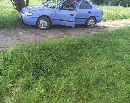 Фиолетовый Хендай Акцент, объемом двигателя 1.5 л и пробегом 355 тыс. км за 1350 $, фото 8 на Automoto.ua