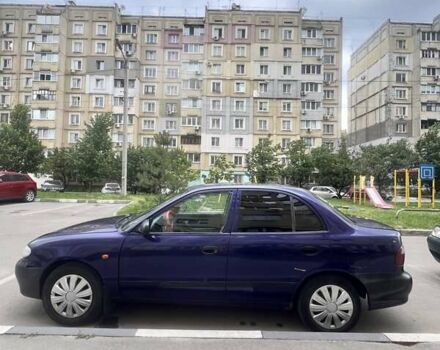 Фиолетовый Хендай Акцент, объемом двигателя 1.5 л и пробегом 423 тыс. км за 2000 $, фото 2 на Automoto.ua