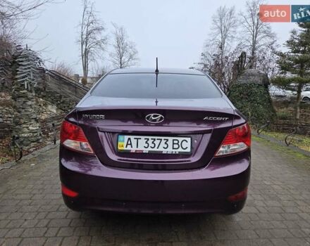 Фиолетовый Хендай Акцент, объемом двигателя 1.4 л и пробегом 178 тыс. км за 7600 $, фото 18 на Automoto.ua